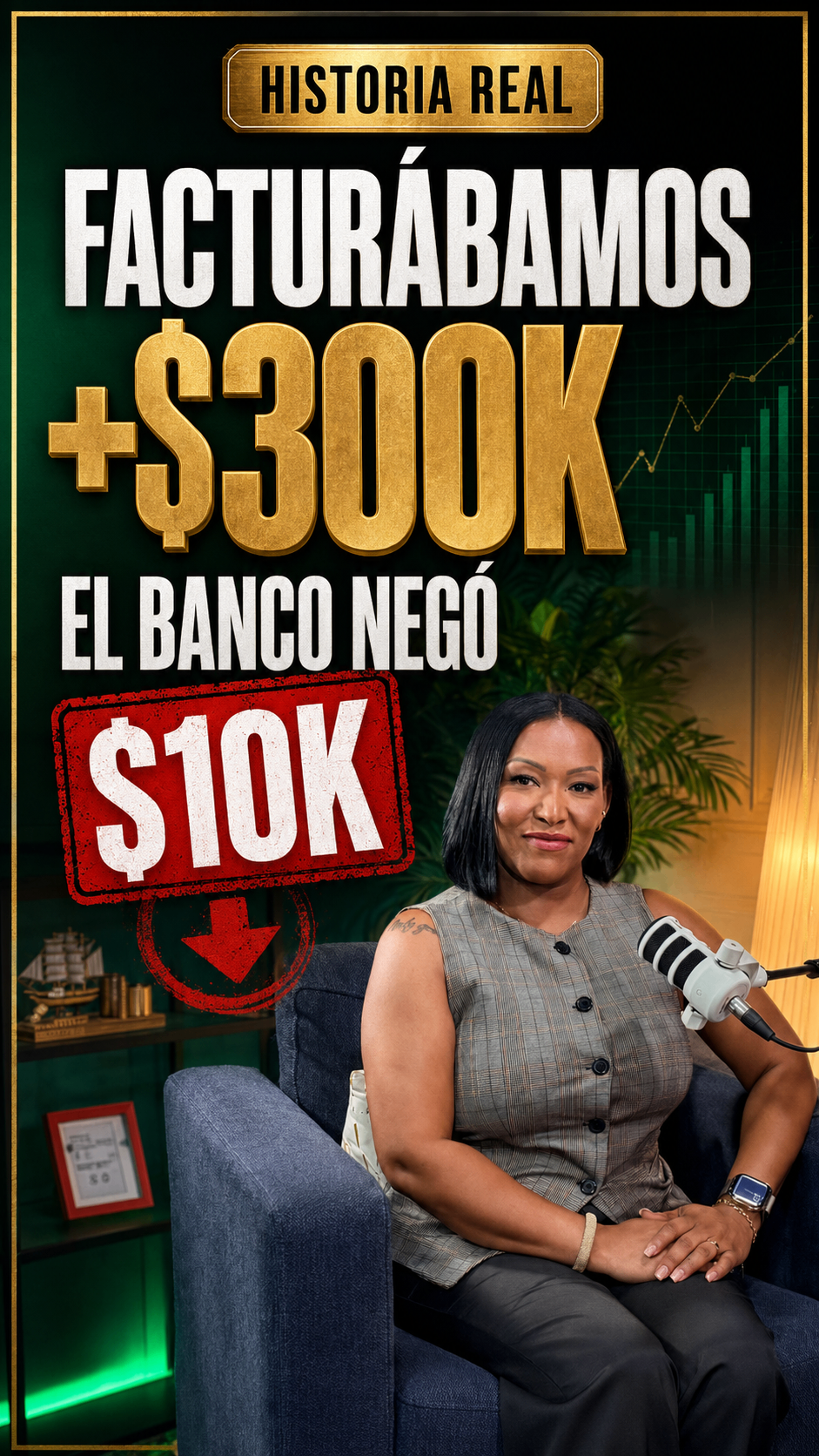Facturábamos +$300K y el banco negó $10K